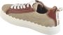Chloé Witte-Bruine Canvas Sneakers Brown Dames - Thumbnail 4