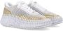 Chloé Witte Gouden Sneakers Nama Ss25 Multicolor Dames - Thumbnail 2