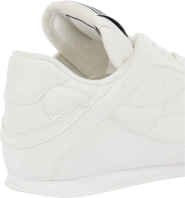 Chloé Witte Leren Sneakers