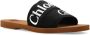 Chloé Vierkante Neus Platte Sandalen Black Dames - Thumbnail 5
