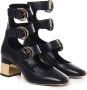 Chloé Zwarte schoen met gouden gespen Black Dames - Thumbnail 2