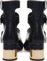 Chloé Zwarte schoen met gouden gespen Black Dames - Thumbnail 3