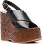 Chloé Zwarte Leren Sleehak Slingback Schoenen Black Dames - Thumbnail 14