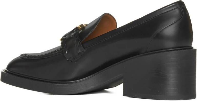 Chloé Zwarte platte schoenen Black Dames