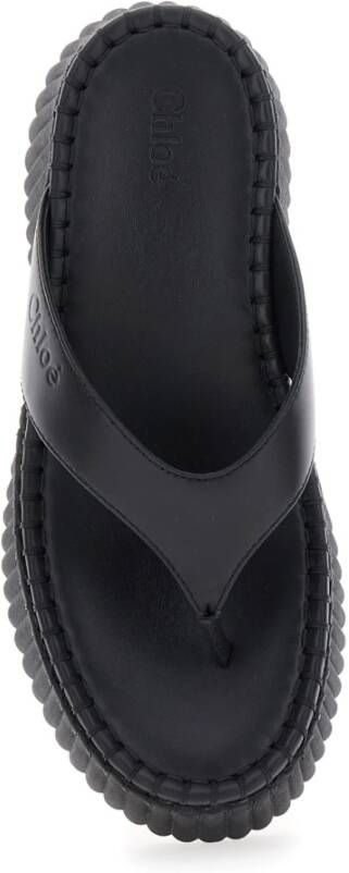 Chloé Zwarte Sandalen 10X Nama