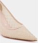 Christian Louboutin Beige Mesh Strass Pumps - Thumbnail 2