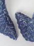 Christian Louboutin Blauwe Denim Logo Hoge Hak Laarzen - Thumbnail 2