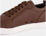 Christian Louboutin Bruin Leren Lage Sneakers - Thumbnail 2