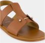 Christian Louboutin Cuoio Leren Sandalen met Metalen Detail - Thumbnail 2