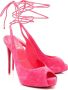 Christian Louboutin High Heel Sandals Pink Dames - Thumbnail 2