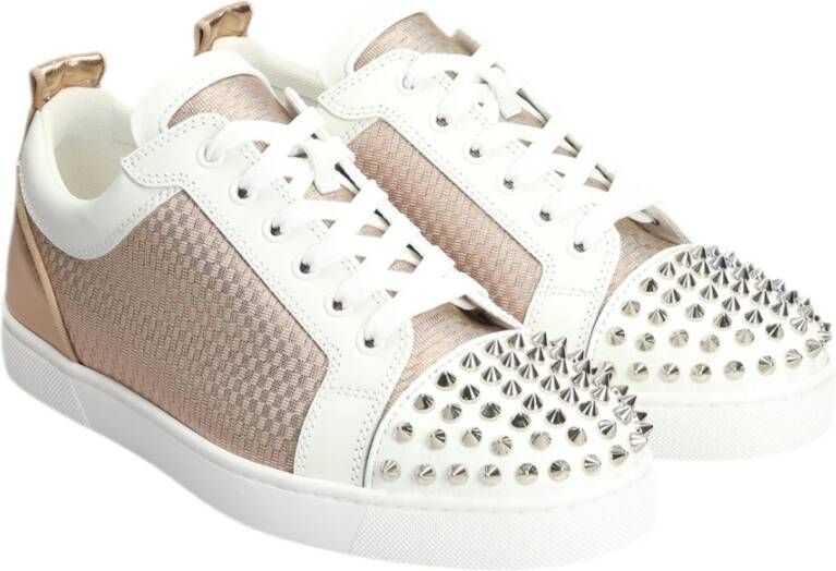 Christian Louboutin Junior Spikes Sneakers Multicolor Heren