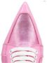 Christian Louboutin Leren Lace-Up Pumps met Logo Detail Pink Dames - Thumbnail 16