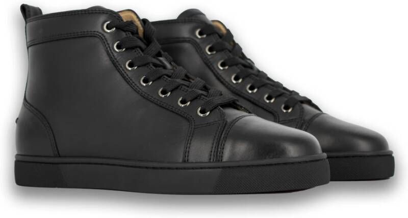 Christian Louboutin Louis Flat Sportschoenen Zwart Heren