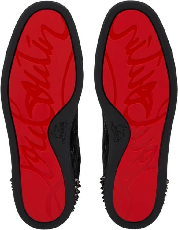 Christian Louboutin Ocean Jacquard Statement Sneakers