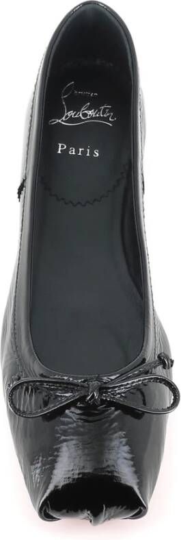 Christian Louboutin Platte Ballerina Schoenen met Strik