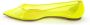 Christian Louboutin Zonneschijn Geel Mesh Platte Elegantie Yellow Dames - Thumbnail 9