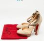 Christian Louboutin Pre-owned Canvas heels Beige Dames - Thumbnail 9