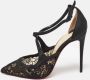 Christian Louboutin Pre-owned Canvas heels Black Dames - Thumbnail 2