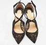 Christian Louboutin Pre-owned Canvas heels Black Dames - Thumbnail 3