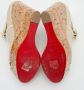 Christian Louboutin Pre-owned Canvas heels White Dames - Thumbnail 6