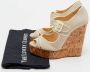 Christian Louboutin Pre-owned Canvas heels White Dames - Thumbnail 9