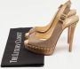 Christian Louboutin Pre-owned Canvas sandals Gray Dames - Thumbnail 9