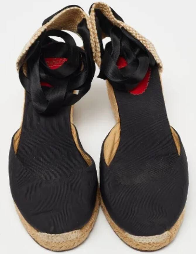 Christian Louboutin Pre-owned Canvas sandals Multicolor Dames
