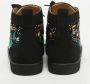 Christian Louboutin Pre-owned Canvas sneakers Black Dames - Thumbnail 5