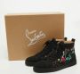 Christian Louboutin Pre-owned Canvas sneakers Black Dames - Thumbnail 9