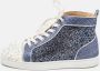 Christian Louboutin Pre-owned Canvas sneakers Blue Dames - Thumbnail 2