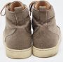Christian Louboutin Pre-owned Canvas sneakers Brown Dames - Thumbnail 5
