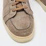 Christian Louboutin Pre-owned Canvas sneakers Brown Dames - Thumbnail 8