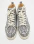 Christian Louboutin Pre-owned Canvas sneakers Gray Heren - Thumbnail 3