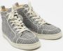 Christian Louboutin Pre-owned Canvas sneakers Gray Heren - Thumbnail 4
