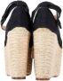 Christian Louboutin Pre-owned Cotton heels Black Dames - Thumbnail 4