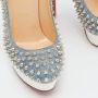 Christian Louboutin Pre-owned Denim heels Blue Dames - Thumbnail 7