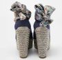 Christian Louboutin Pre-owned Denim heels Blue Dames - Thumbnail 5