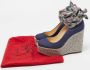Christian Louboutin Pre-owned Denim heels Blue Dames - Thumbnail 9