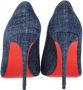 Christian Louboutin Pre-owned Denim heels Blue Dames - Thumbnail 4