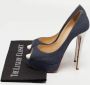 Christian Louboutin Pre-owned Denim heels Blue Dames - Thumbnail 9