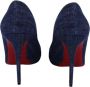 Christian Louboutin Pre-owned Denim heels Blue Dames - Thumbnail 3