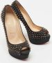 Christian Louboutin Pre-owned Denim heels Gray Dames - Thumbnail 4