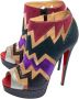 Christian Louboutin Pre-owned Fabric boots Multicolor Dames - Thumbnail 3