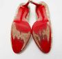 Christian Louboutin Pre-owned Fabric heels Beige Dames - Thumbnail 6