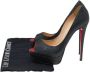 Christian Louboutin Pre-owned Fabric heels Black Dames - Thumbnail 7