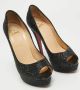 Christian Louboutin Pre-owned Fabric heels Black Dames - Thumbnail 4