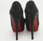 Christian Louboutin Pre-owned Fabric heels Black Dames - Thumbnail 5