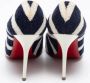 Christian Louboutin Pre-owned Fabric heels Blue Dames - Thumbnail 5