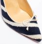 Christian Louboutin Pre-owned Fabric heels Blue Dames - Thumbnail 8