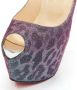 Christian Louboutin Pre-owned Fabric heels Blue Dames - Thumbnail 8